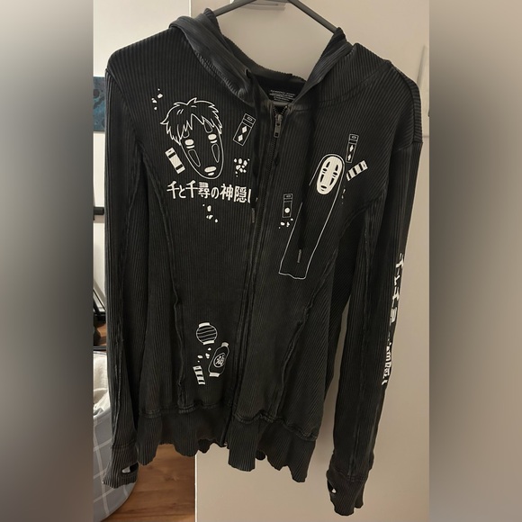 Her Universe Sweaters - Her Universe Charcoal Graphic Hoodie